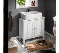 FRG202 mobiletto lavabo mobiletto bagno mobiletto lavabo mobiletto base mobili bagno WHT circa: 60x62x30cm Noi prendiamo parte alle procedure OSS. Tutte le fatture vengono emesse automaticamente come 