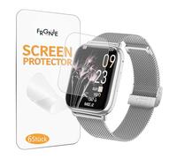 Frgnie Pellicola protettiva compatibile con smartwatch SLOKSFil G91 1,83" (6 pezzi), flessibile, in TPU, senza bolle, compatibile con Loekneue, RifePhi G51 G93 smartwatch pellicola protettiva