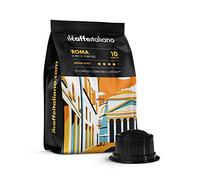 FRHOME Il Caffè Italiano Capsule compatibili con Caffitaly, Miscela Roma Intensità 10, Confezione da 100 Capsule
