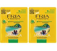 Fria K-Beauty Maschera Viso Jamaica con Estratti di Canapa, Effetto Elasticizzante e Rilassante sulla Pelle, Dermatologicamente Testata, Confezione da 2 Maschera