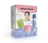 Fria Korean Beauty Kit Doppia Detersione, Burro Struccante Korean Beauty + Mouss