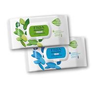 Fria MilleusiPiù Tè Verde & Tè Blu, Salviette Multiuso Rinfrescanti con Antibatterico, Tessuto Fibrasoft 3 Strati Biodegradabile, Confezione da 64 Salviette