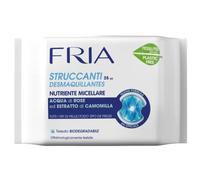 Fria Salviette Struccanti Nutriente Micellare per Tutti i Tipi di Pelle, Dermatologicamente Testate, Confezione da 25 Salviette
