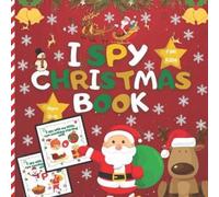Fribla Janu Press I spy christmas book For Kids Ages 2-5 (Tascabile)