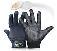 Friction Gloves - Ultimate Frisbee Guanti - Gommati palmo e dita per una presa incredibile in tutte le condizioni - Gioca al meglio in qualsiasi condizione atmosferica - (Adulto M)