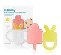 Frida Baby Massaggiagengive per bambini non troppo freddo da tenere dentizione: giocattolo massaggiagengive 4 in 1, giocattolo per dentizione in silicone senza BPA