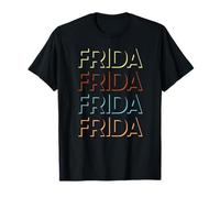 Frida First Name Tshirt My Custom Tee Named Maglietta