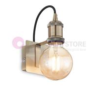FRIDA Ideal Lux Applique Moderno Metallo Brunito o Rame