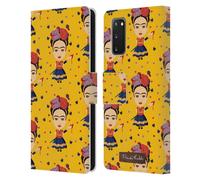FRIDA KAHLO BAMBOLA CUSTODIA COVER A PORTAFOGLIO IN PELLE PER SAMSUNG TELEFONI 1