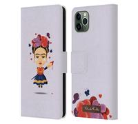 FRIDA KAHLO BAMBOLA CUSTODIA COVER A PORTAFOGLIO PER APPLE iPHONE TELEFONI
