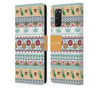 FRIDA KAHLO COYOACAN PATTERN CUSTODIA COVER A PORTAFOGLIO PER SAMSUNG TELEFONI 1