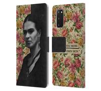 FRIDA KAHLO PRIMI PIANI E CITAZIONI CUSTODIA COVER A PORTAFOGLIO PER SAMSUNG 1