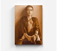 Frida Kahlo ritratto quadro su tela pistola quadri da parete arte stampa arti...