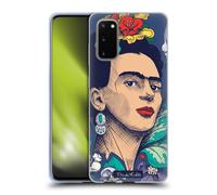 FRIDA KAHLO SKETCH CUSTODIA COVER MORBIDA IN GEL PER SAMSUNG TELEFONI 1