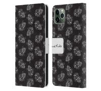 FRIDA KAHLO TIPOGRAGIA CUSTODIA COVER A PORTAFOGLIO PER APPLE iPHONE TELEFONI