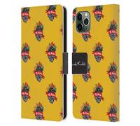 FRIDA KAHLO TIPOGRAGIA CUSTODIA COVER A PORTAFOGLIO PER APPLE iPHONE TELEFONI