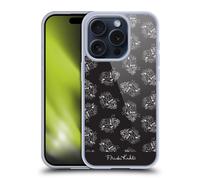 FRIDA KAHLO TIPOGRAGIA CUSTODIA COVER MORBIDA IN GEL PER APPLE iPHONE TELEFONI