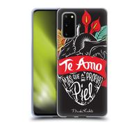 FRIDA KAHLO TIPOGRAGIA CUSTODIA COVER MORBIDA IN GEL PER SAMSUNG TELEFONI 1