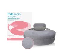 Frida Mom Federa per cuscino da allattamento, facile da pulire, in tessuto morbido, lavabile in lavatrice, grigio