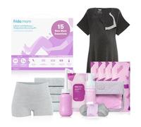 Frida Mom- Kit per il travaglio e recupero post-parto,include: Camicia da notte,Biancheria intima post-parto,Peri Bottle,Maxi assorbenti,Salviette refrigeranti,Schiuma all'amamelide,Calze antiscivolo