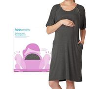 FridaBaby Abito da parto e allattamento | Facile accesso, senza tag, pelle a pelle per l'assistenza infermieristica e copertura completa nella parte posteriore