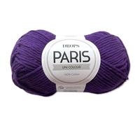 Frida's Wollhaus Drops 50 g Paris Cotone Estate Filato per Maglia e Uncinetto per Bambini 54 Colori (colore 08 | Viola Scuro)
