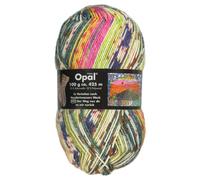 Frida's Wollhaus Opal 100 g Hundertwasser lana per calze 4 gomitoli per calzini e calze 24 colori (2107 | Il cammino da te a me e ritorno)