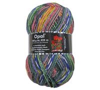 Frida's Wollhaus Opal 100 g Hundertwasser lana per calze 4 gomitoli per calzini e calze 24 colori (3202 | Usa i mezzi pubblici - Salva la città)