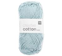 Frida's Wollhaus Rico Design Creative Cotton Aran - Gomitolo di lana per lavorare a maglia, 50 g, 63 colori (32 | azzurro)