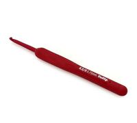 Frida's Wollhaus Tulip Etimo - Uncinetto rosso da 3,75 mm con impugnatura confortevole, punta liscia e presa facile, 15 misure