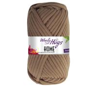 Frida's Wollhaus Woolly Hugs 100 g Home Tessile Cesto di cotone Sottobicchiere Conchiglia 16 colori (07 | Lino)
