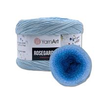 Frida's Wollhaus YarnArt 250 g = 1000 m Rosegarden Bobbel Filato sfumato di lana, 26 colori (316 | azzurro-blu-scuro)