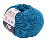 Frida's Wollhaus YarnArt 50 g Jeans lavorato a maglia Amigurumi lana bambino colori pastello, 63 colori (17 | jeans blu)