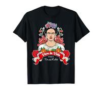 FridaTM x Frida Kahlo Viva la Vida Ritratto Floreale Maglietta