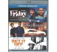 Friday & Menace II Society & Set It Off (Blu-ray) Various