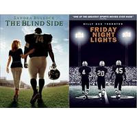 Friday Night Lights & True Story The Blind Side DVD Football Movie Double Feature Sports Set