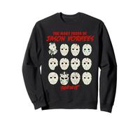 Friday The 13th Faces of Jason Vorhees Felpa