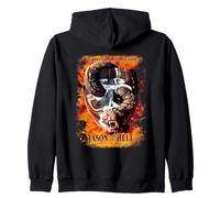Friday The 13th Jason Goes to Hell Poster Felpa con Cappuccio