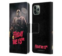 FRIDAY THE 13TH: JASON X GRAFICA CUSTODIA COVER A PORTAFOGLIO PER APPLE iPHONE