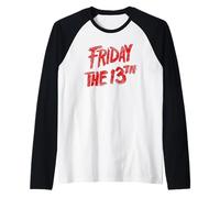 Friday The 13th Logo Maglia con Maniche Raglan