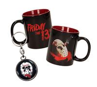 Friday the 13th Mug + Metal keychain