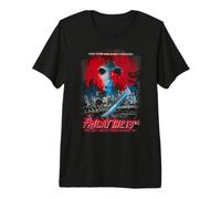 Friday The 13th Part VIII Jason Takes Manhattan Poster Maglietta Premium