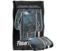 Friday The 13Th Poster Coperta super morbida al tatto setoso - 91 x 147 cm