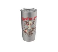 Friday the 13th Rough Mask Bicchiere termico in acciaio inox doppia parete