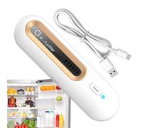 Fridge Deodorizer - Odor Absorber for Refrigerator Freshness | Rechargeable Compact Air Cleaner with Carbon Filtration System, Portable Smell Neutralizer for Freezer Drawer Closet Car Storage