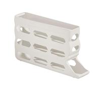 Fridge Egg Holder, Eggs Container, 13.9x2.8x7.7 Inches Anti Slip 4 Layers Rolling Design 30 Produce Capacity Dispenser, Chicken Shell Storage Tray for Kitchen, Farmers, Market, Picnic Prep