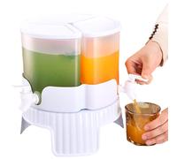 Fridge Juice Dispenser - Convenient Refrigerator Water Pitcher Cold Drink Storage,Spill-Proof Large Capacity Leakproof Juice Tea Dispenser Milk Wine Lemonade Container For Party Gathering