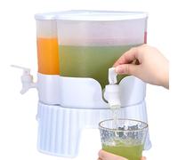 Fridge Juice Dispenser, Leakproof Water Pitcher for Cold Drinks, Tea, Juice, Lemonade, Wine Storage Jug, Ideal for Party, Gathering, Occasions, Refrigerator Use