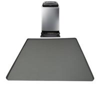 Fridge Mat, Silicone Frigorifero opaco, Raised Edge Floor Mat, 23,6 x 23,6 Inch Mat, Under Refrigerator Protector, Multifunctional Floor Mat, Kitchen Floor Protection, Spill-Proof Silicone Mat, Dura