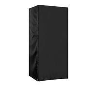 Fridge Protective Supplies | Zipper Waterproof Upright Freezer Covers Black Refrigerators Dustcover | Refrigerator Dust Cover | Outdoor Refrigerator Cover Freezer Covers For Restaurant
